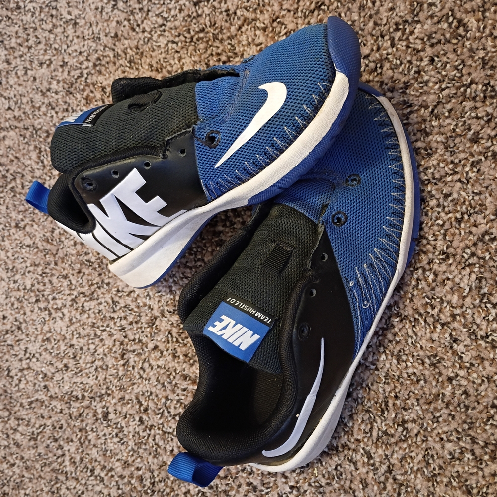 Nike Blue and Black Sneakers with White Accents